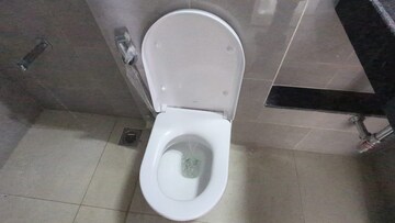 Bathroom in 2 BHK Apartment at Shapoorji Pallonji Sensorium, Hinjewadi – for Rent