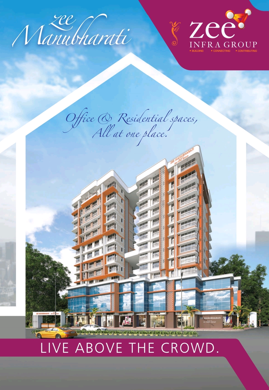 3 BHK Apartment For Sale in Zee Manubharati