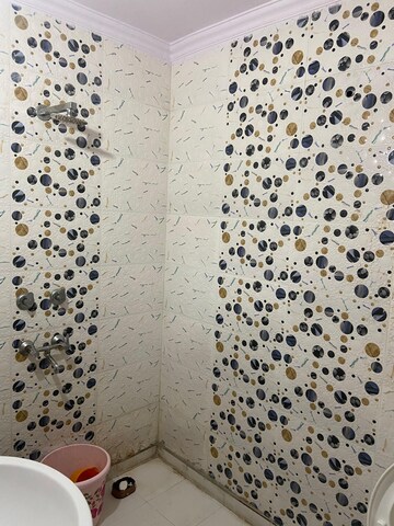 Bathroom in 1 BHK Builder Floor at Kalkaji – for Rent