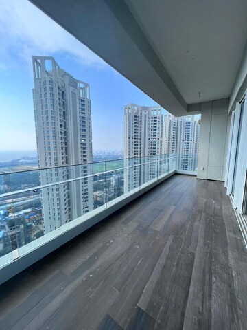 Balcony in 3 BHK Apartment at K Raheja Vivarea, Mahalaxmi – for Rent