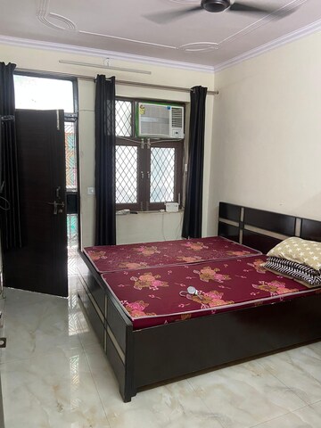 Bedroom in 1 BHK Builder Floor at Kalkaji – for Rent