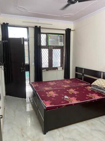 Bedroom in 1 BHK Builder Floor at Kalkaji – for Rent