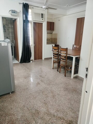 Living Room in 1 BHK Builder Floor at Sushant Lok I – for Rent