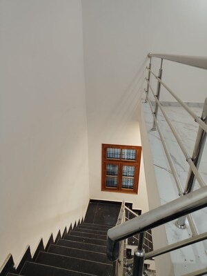 Staircase in 3 BHK Independent House at Arsha Madhav Greens, Gomti Nagar – for Sale