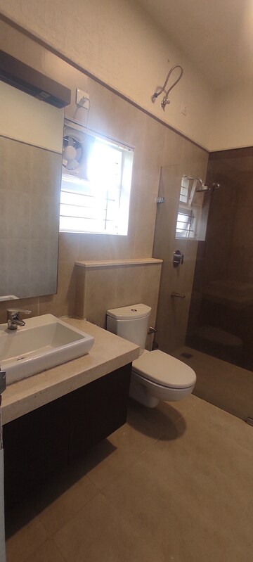 Bathroom in 4 BHK Villa at Prestige Augusta Golf Village, Kothanur – for Rent
