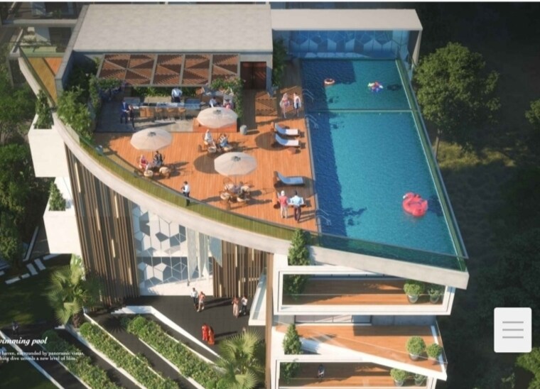 Balcony, nanakramguda 3 Bedroom 1816 Sq.Ft. Apartment In Nanakramguda Hyderabad 9038406