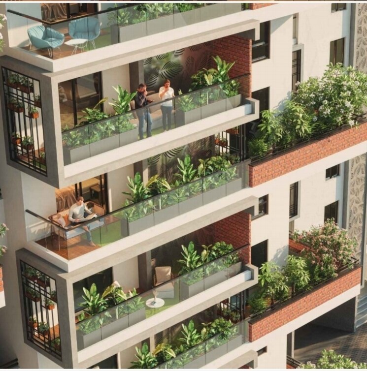 Balcony, nanakramguda 3 Bedroom 1816 Sq.Ft. Apartment In Nanakramguda Hyderabad 9038406