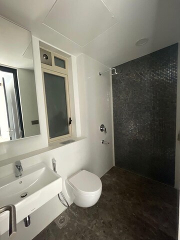 Bathroom in 3 BHK Apartment at Lodha The Park, Worli – for Rent