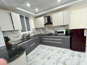 Kitchen in 3 BHK Builder Floor at Ansal API Esencia, Sector 67 – for Rent