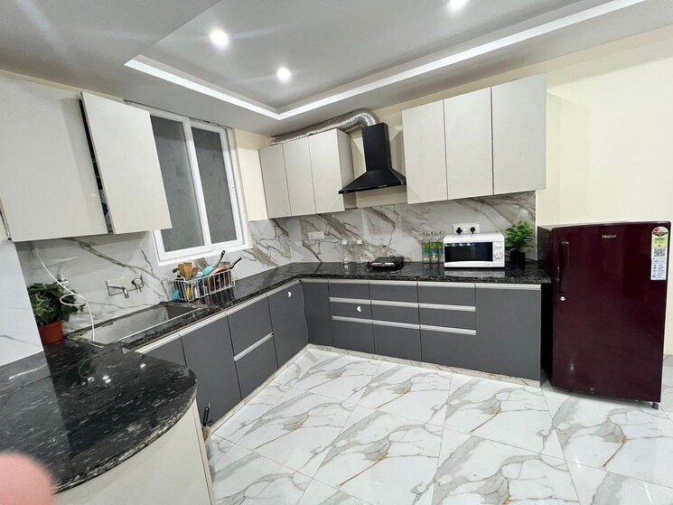 Kitchen, ansal-api-esencia 3 Bedroom 2000 Sq.Ft. Builder Floor In Sector 67 Gurgaon 9038545
