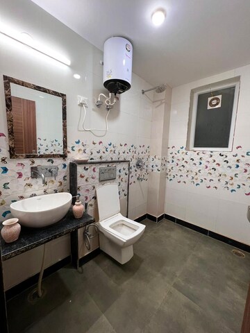 Living Room in 3 BHK Builder Floor at Ansal API Esencia, Sector 67 – for Rent