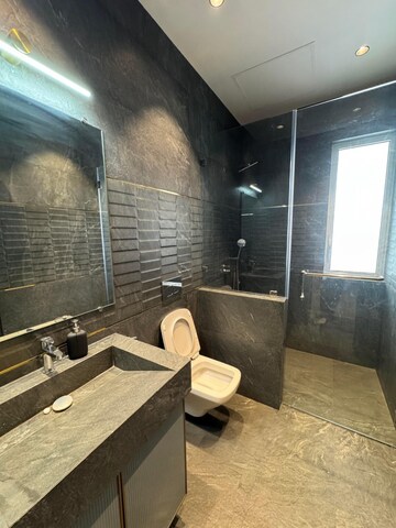 Attached Bathroom in 3 BHK Apartment at Indiabulls Sky Forest, Lower Parel – for Rent
