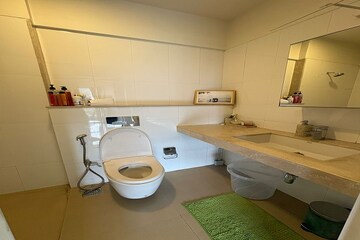 Bathroom in 2.5 BHK Apartment at Godrej The Trees, Vikhroli East – for Rent