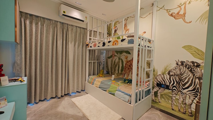 Bedroom, solidago-the-castle 2 Bedroom 617 Sq.Ft. Apartment In Borivali West Mumbai 9038543