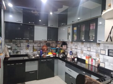 Kitchen in 3 BHK Apartment at Hiranandani Crystal Court CHS, Kharghar – for Rent
