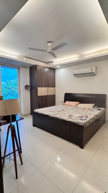Bedroom in 3 BHK Builder Floor at Ansal API Esencia, Sector 67 – for Rent
