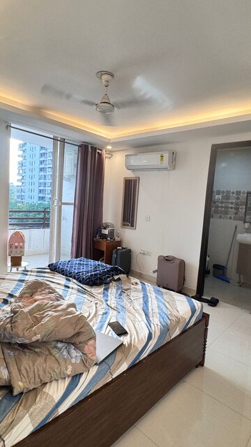 Bedroom in 3 BHK Builder Floor at Ansal API Esencia, Sector 67 – for Rent
