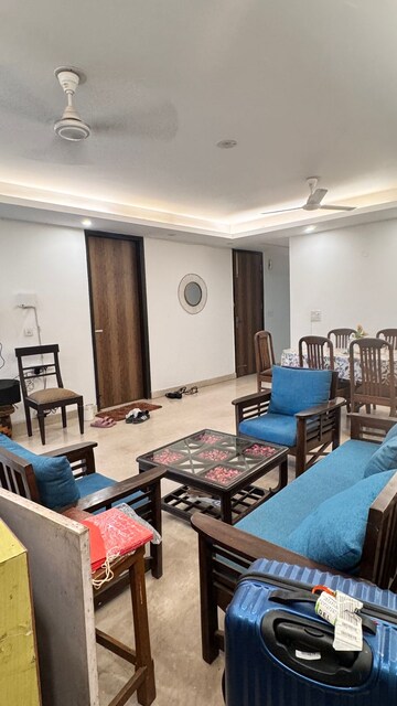 Living Room in 3 BHK Builder Floor at Ansal API Esencia, Sector 67 – for Rent