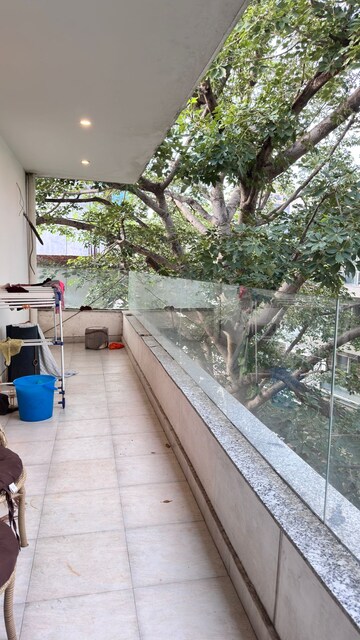 Balcony in 3 BHK Builder Floor at Ansal API Esencia, Sector 67 – for Rent
