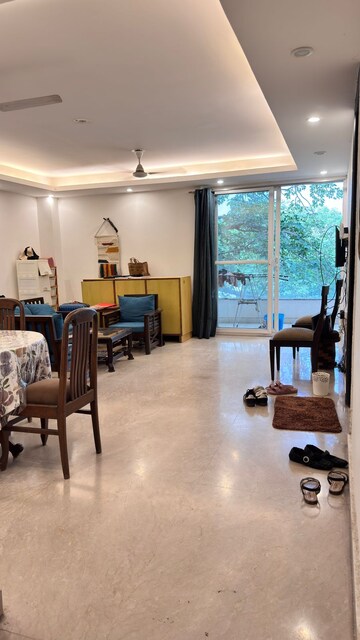 Living Room in 3 BHK Builder Floor at Ansal API Esencia, Sector 67 – for Rent
