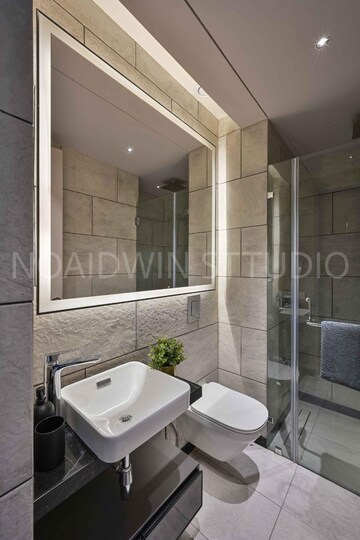 Bathroom in 3 BHK Apartment at Lodha World View, Worli – for Sale