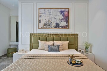 Bedroom in 3 BHK Apartment at Lodha World View, Worli – for Sale