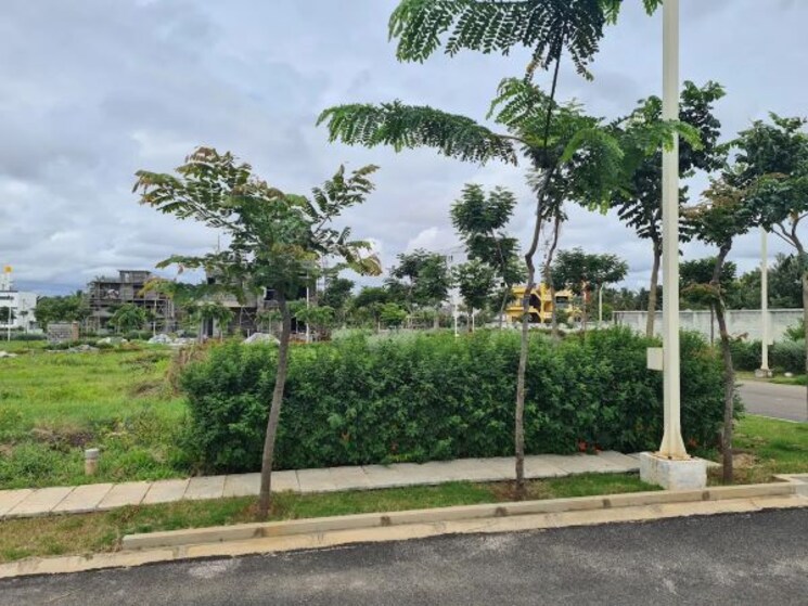 Garden, taapasi-rosebay  2400 Sq.Ft. Plot In Yelahanka Bangalore 9038546