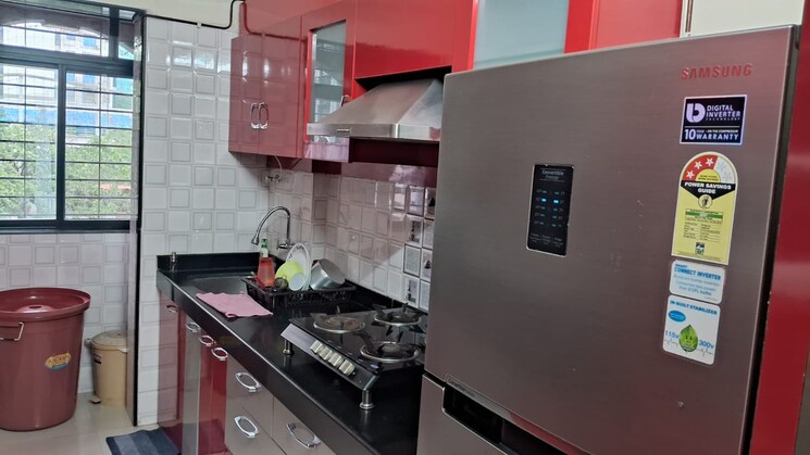 Kitchen, sector 8 kharghar 3 Bedroom 1500 Sq.Ft. Apartment In Sector 8 Kharghar Navi Mumbai 9038618