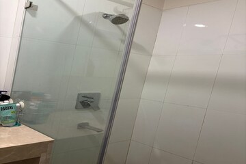 Bathroom in 2.5 BHK Apartment at Godrej The Trees, Vikhroli East – for Rent