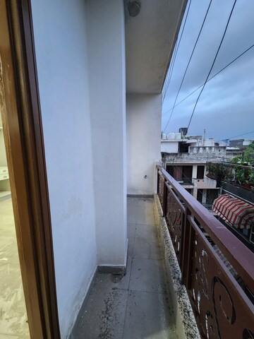 Balcony in 3 BHK Builder Floor at Chattarpur – for Rent