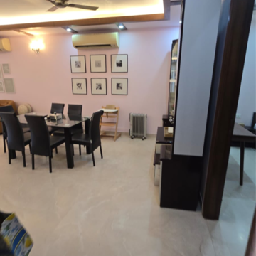 Living Room in 3 BHK Builder Floor at Uday Park – for Rent