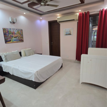 Bedroom in 3 BHK Builder Floor at Uday Park – for Rent