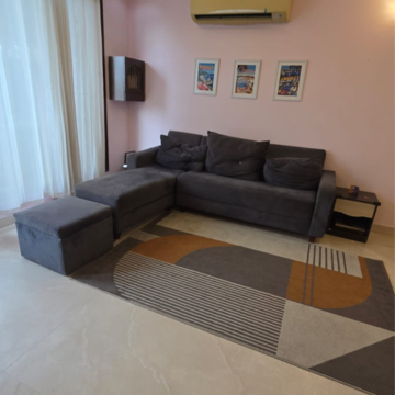Living Room in 3 BHK Builder Floor at Uday Park – for Rent