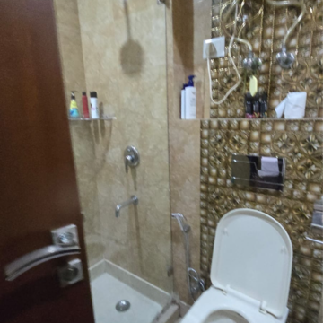Bathroom in 3 BHK Builder Floor at Uday Park – for Rent