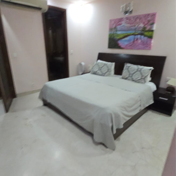 Bedroom in 3 BHK Builder Floor at Uday Park – for Rent