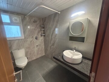 Bathroom in 3 BHK Apartment at Prestige Beverly Hills, Kokapet – for Rent