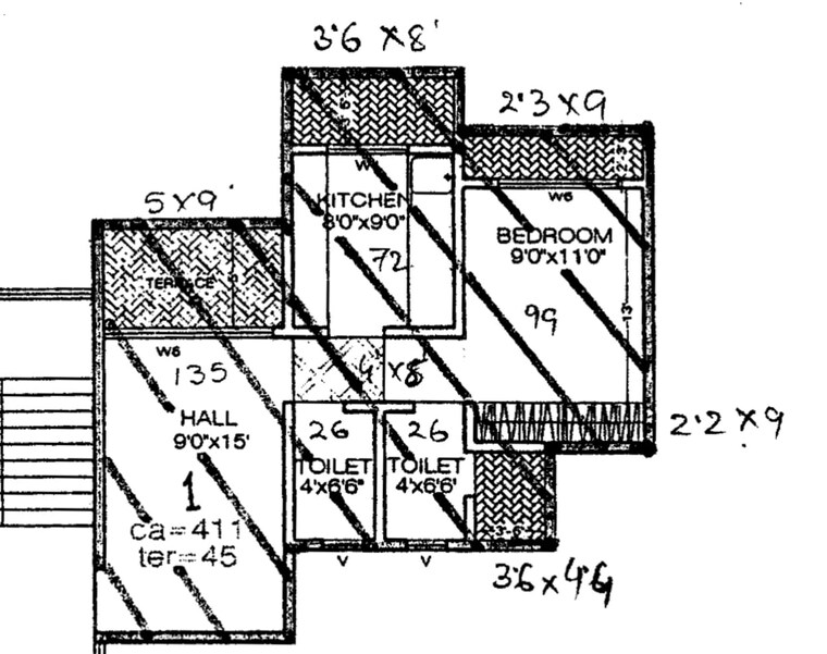 Master Plan, buttercup-chs 1 Bedroom 735 Sq.Ft. Apartment In Ambernath West Thane 9038777