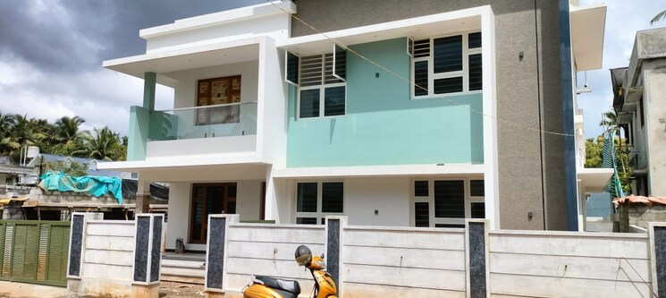 Exterior View, mannuthy 4 Bedroom 2000 Sq.Ft. Independent House In Mannuthy Thrissur 9038818