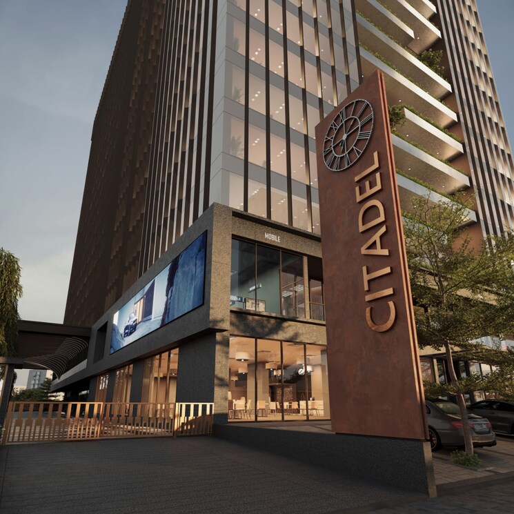 Exterior View, ambli road Commercial Office Space 1518 Sq.Ft. In Ambli Road Ahmedabad 9038854