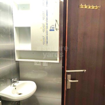Bathroom in 3 BHK Apartment at Parker White Lily, Sector 8 – for Rent