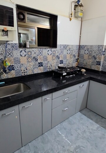 Kitchen in 1 BHK Apartment at Vasant Vihar Complex, Pokhran Road No Two – for Rent
