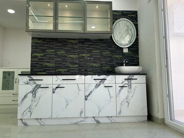 Bathroom in 3.5 BHK Apartment at Ramky One Harmony, Bachupally – for Rent