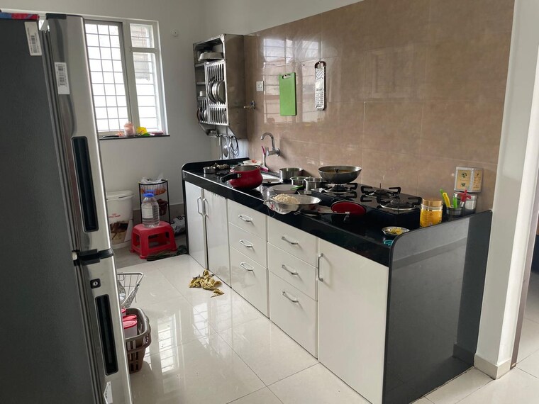 Kitchen, sri-sri-nikunj 2 Bedroom 1050 Sq.Ft. Apartment In Wakad Pune 9038910