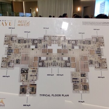 Floor Plan in 1 BHK Apartment at Goregaon West – for Sale