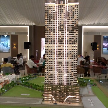 Living Room in 1 BHK Apartment at Goregaon West – for Sale