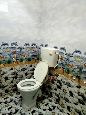 Bathroom in 2.5 BHK Independent House at Raghunathpur – for Rent