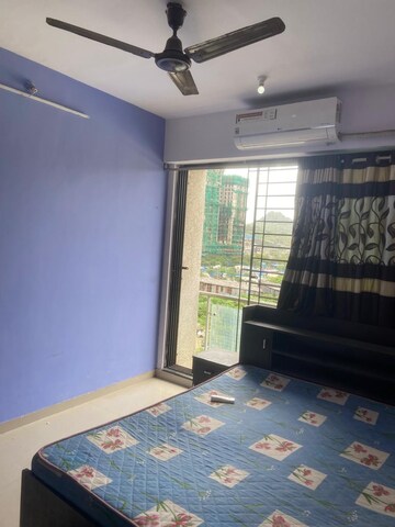 Master Bedroom in 1 BHK Apartment at Arkade Art, Mira Road – for Rent