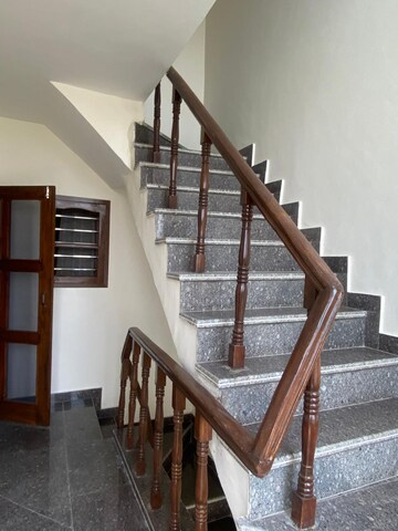 Staircase in 2 BHK Independent House at Aerocity – for Rent