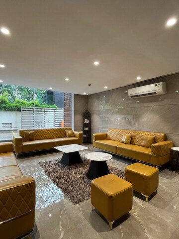 Living Room in 3 BHK Apartment at Legend Siroya Kingston Tower, Parel – for Rent