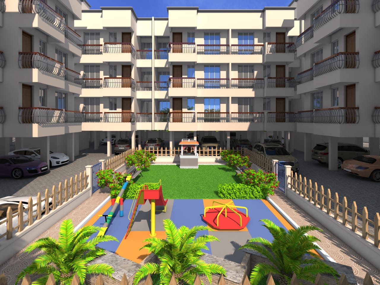 1 BHK + Pooja Room 465 Sq.Ft. Apartment in Shree Paradise Apartments